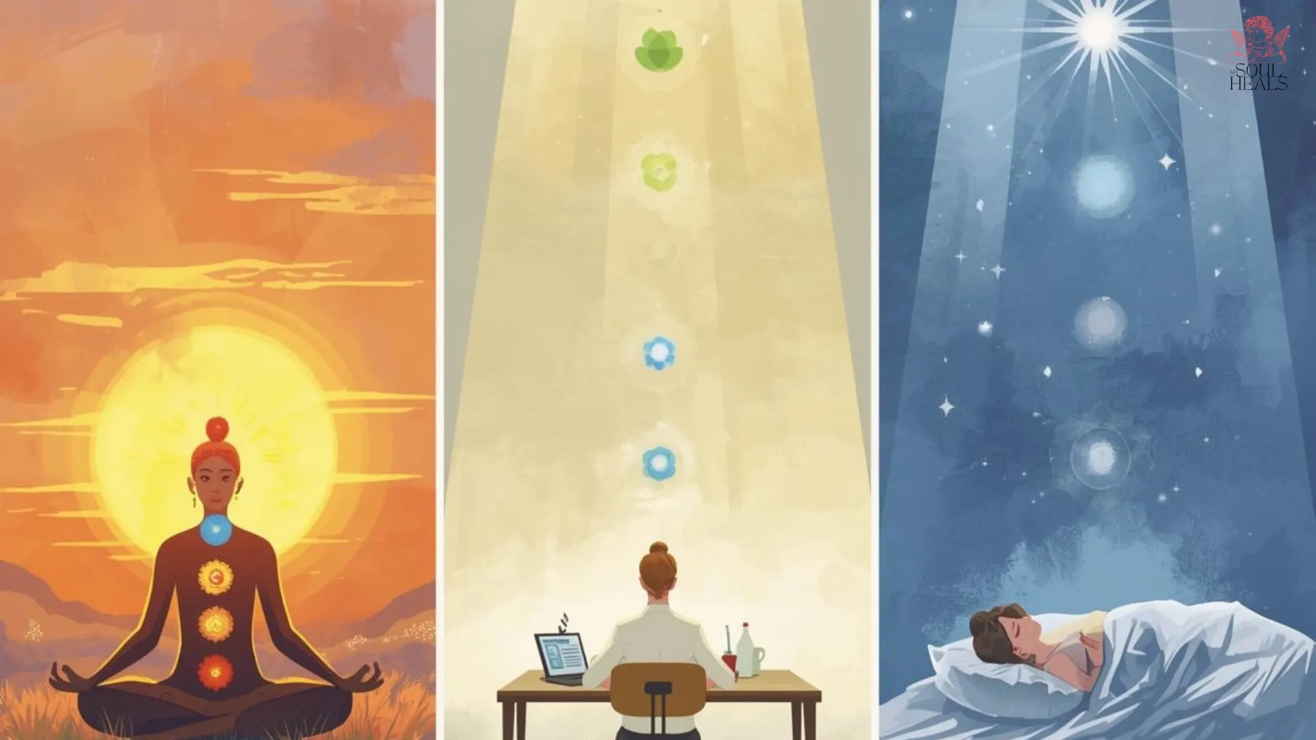 The Best Daily Chakra Routine for Morning, Work & Sleep